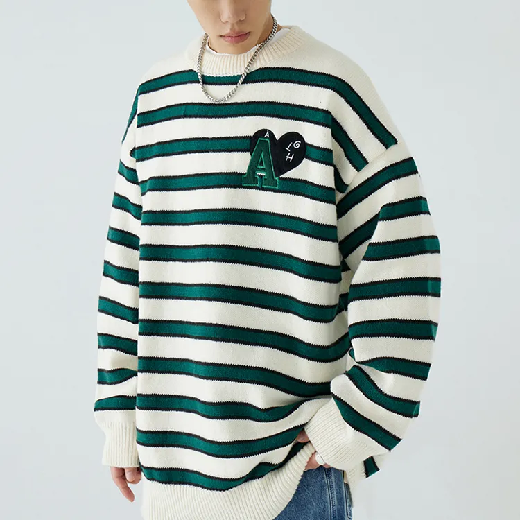custom-mens-oversized-striped-embroidery-sweater-showcase