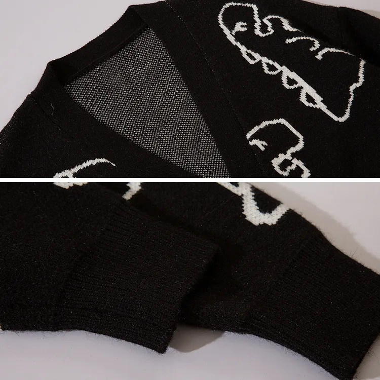 custom-men-s-dinosaur-jacquard-knit-cardigan-knitting-details