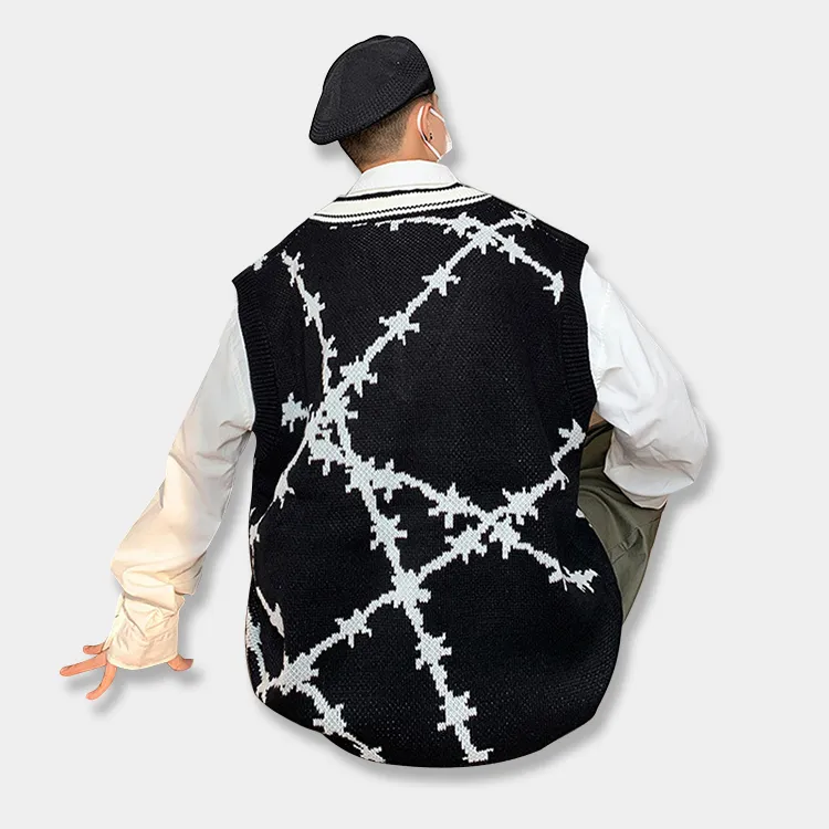 custom-oversized-y2k-heart-knit-vest-back