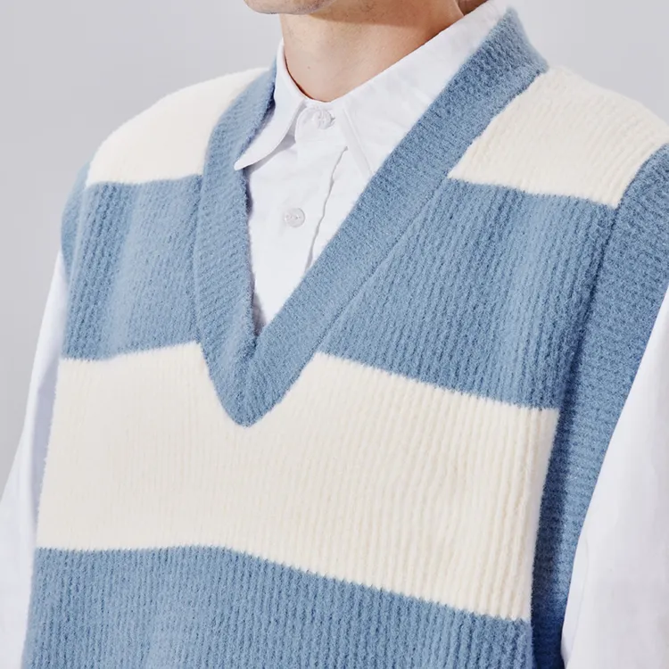 custom-striped-v-neck-knit-vest-vintage-preppy-style-collar-details