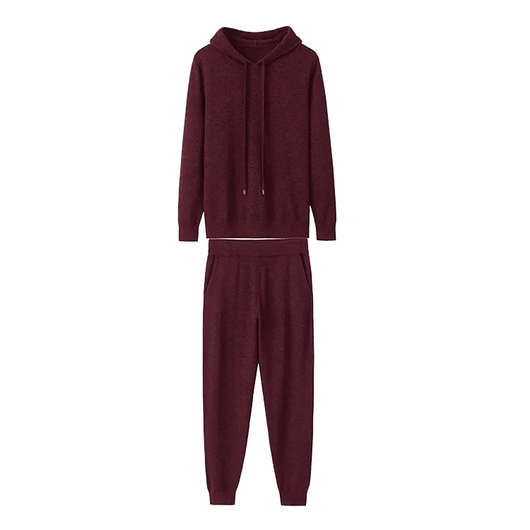 custom-cotton-cashmere-knit-lounge-set-red