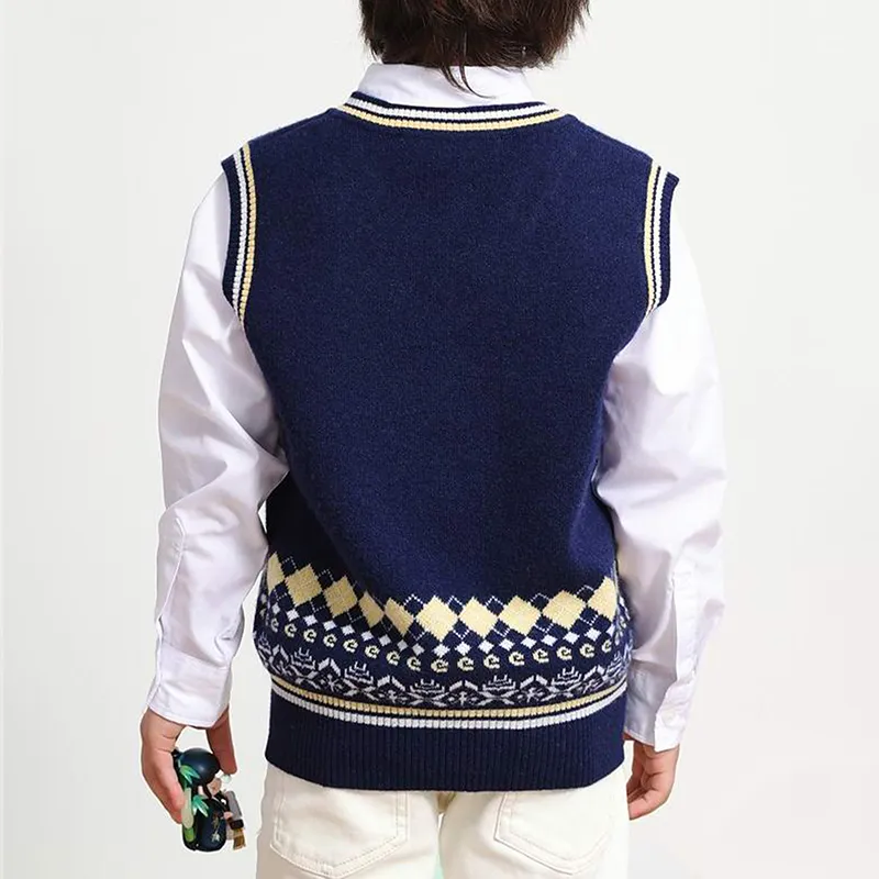 custom-kids-argyle-v-neck-sweater-vest-back