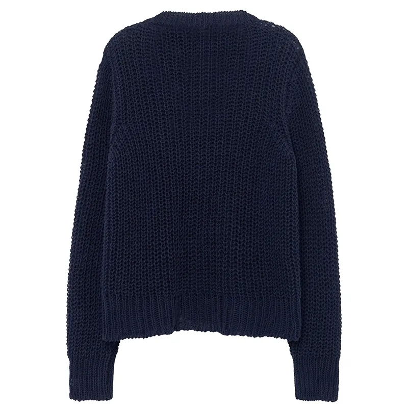 custom-kids-chunky-v-neck-open-knit-cardigan-back