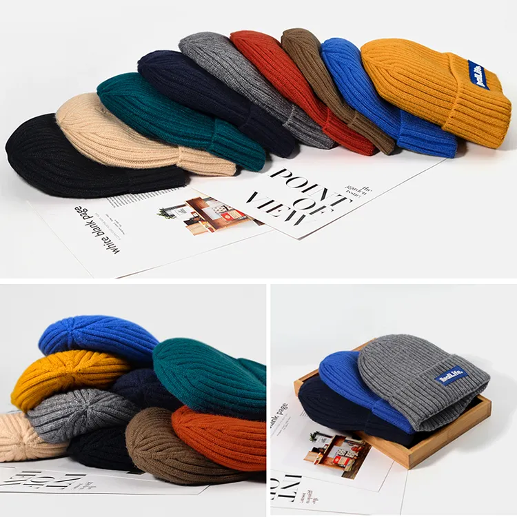 custom-unisex-rib-knit-cuffed-beanie-flat-display