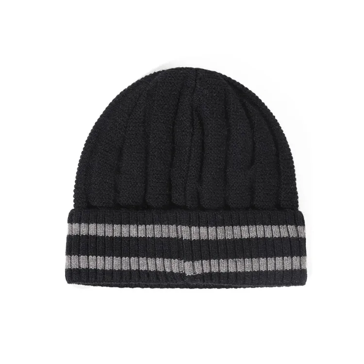 custom-unisex-striped-cuffed-beanie-back
