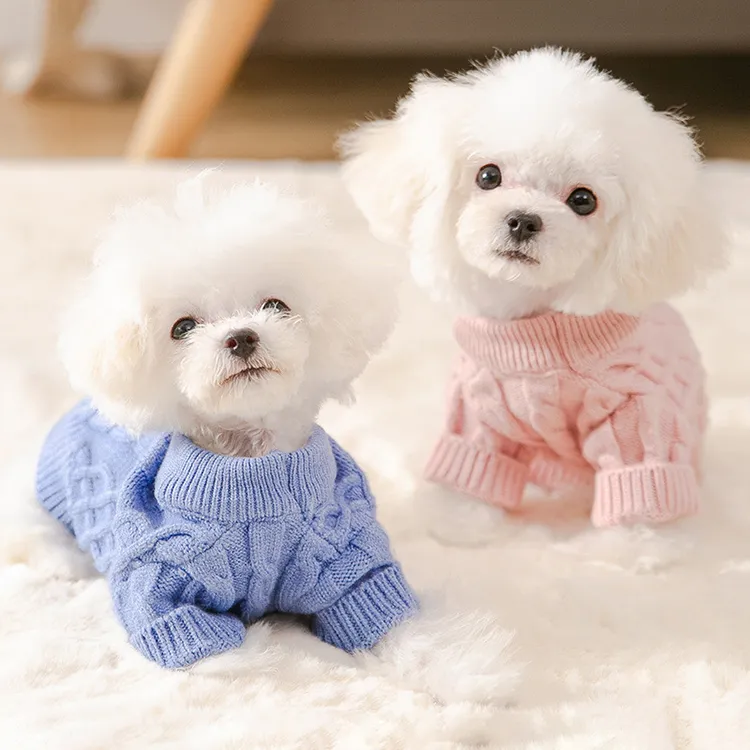 custom-cable-knit-pet-sweater-model-shot