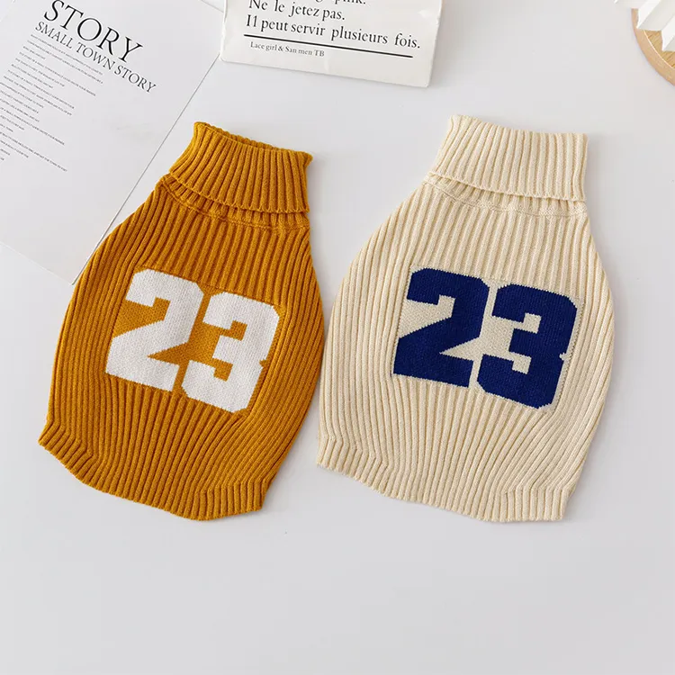 custom-varsity-number-23-pet-sweater-knitting-details