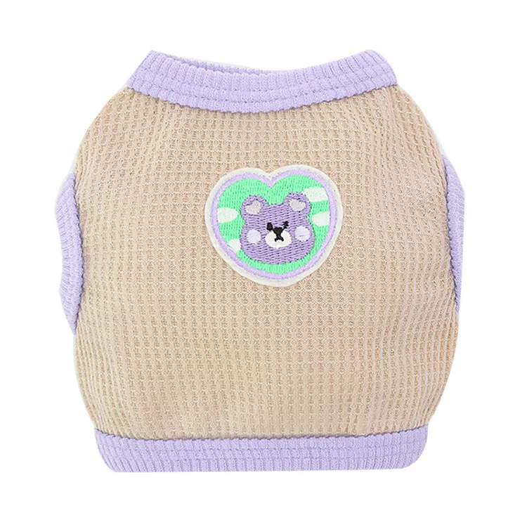 custom-waffle-knit-bear-pet-vest-yellow