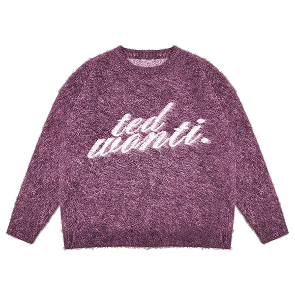 custom-brushed-mohair-blend-graphic-sweater-purple