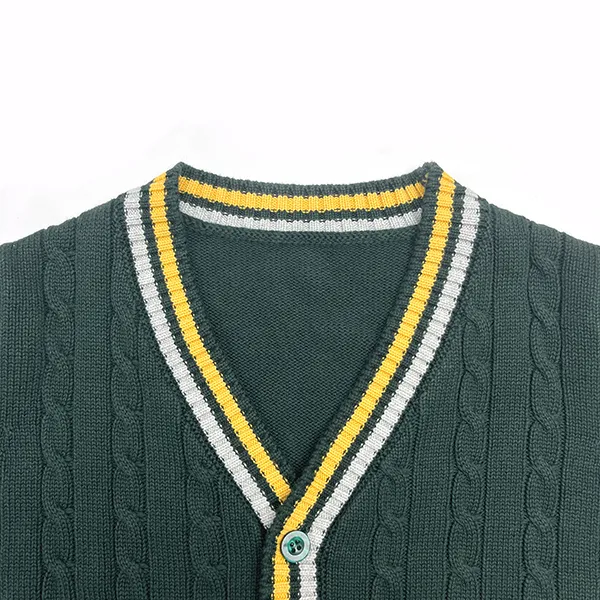custom-cotton-cable-knit-school-cardigan-jacket-collar-details