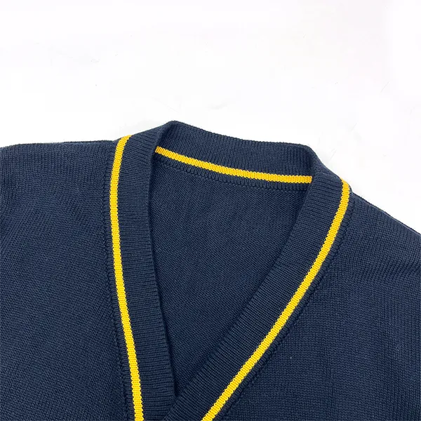 custom-cotton-v-neck-school-cardigan-jacket-collar-details
