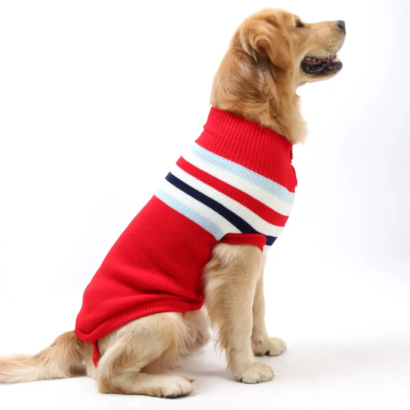 red-striped-knit-dog-sweater-from-sweater-manufacturer