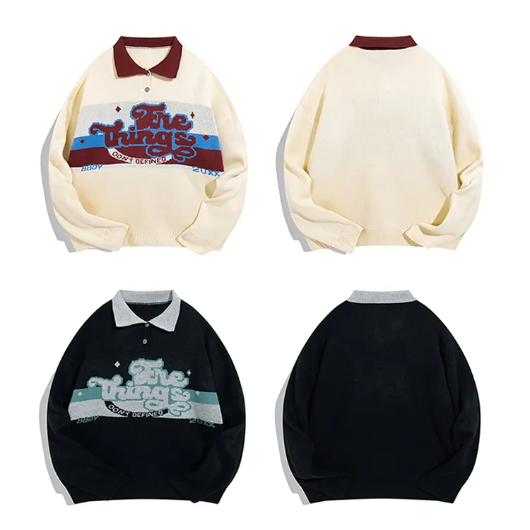custom-graphic-jacquard-polo-knit-sweater-flat-display