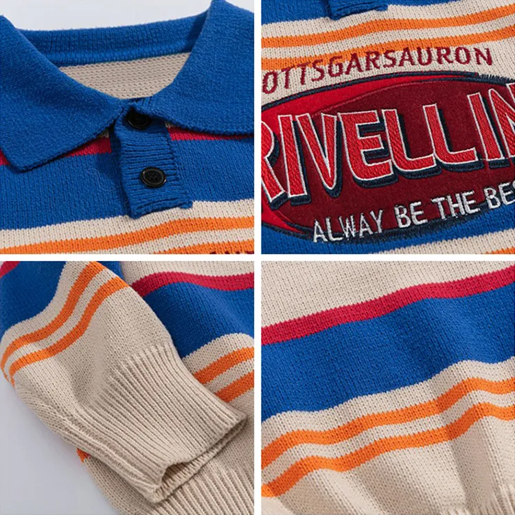 custom-varsity-striped-polo-knit-sweater-knitting-details