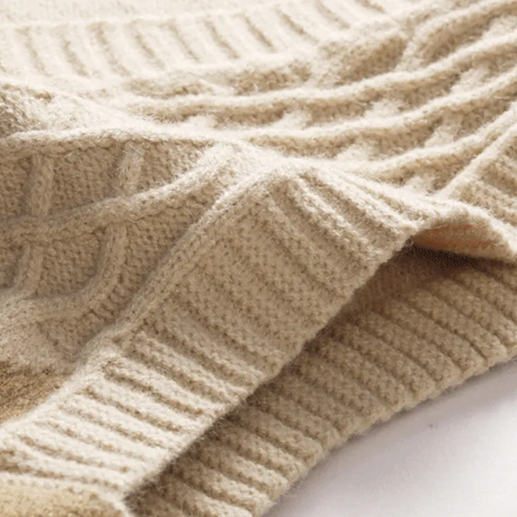 custom-argyle-cable-knit-cardigan-vest-knitting-details