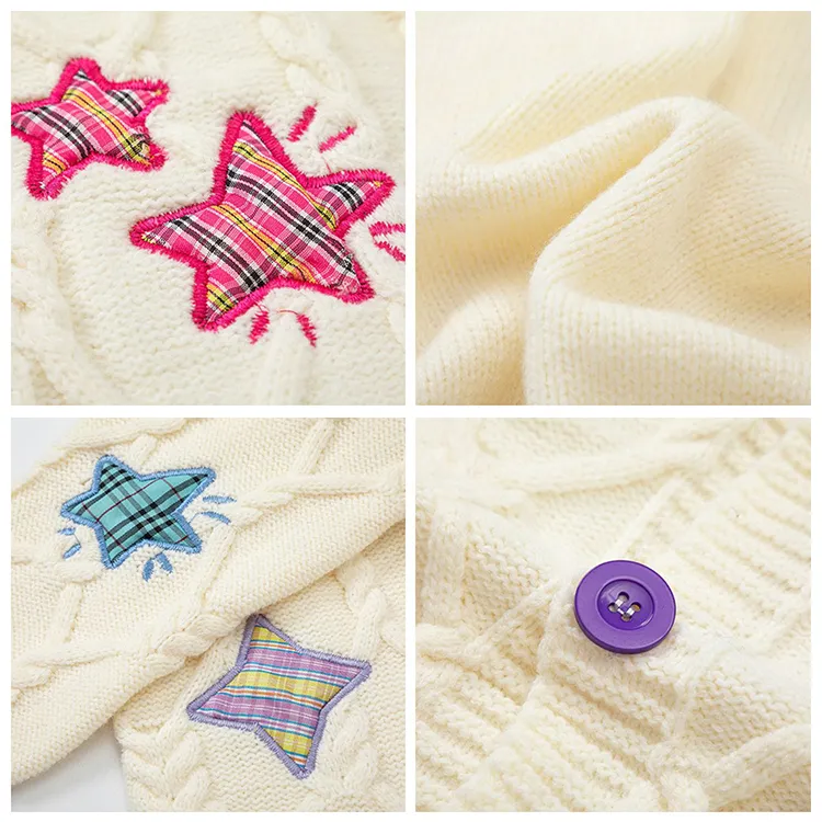 custom-star-appliqu-cable-knit-cardigan-sweater-knitting-details