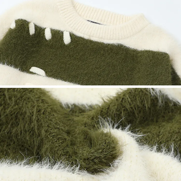 custom-striped-fuzzy-grunge-pullover-sweater-knitting-details