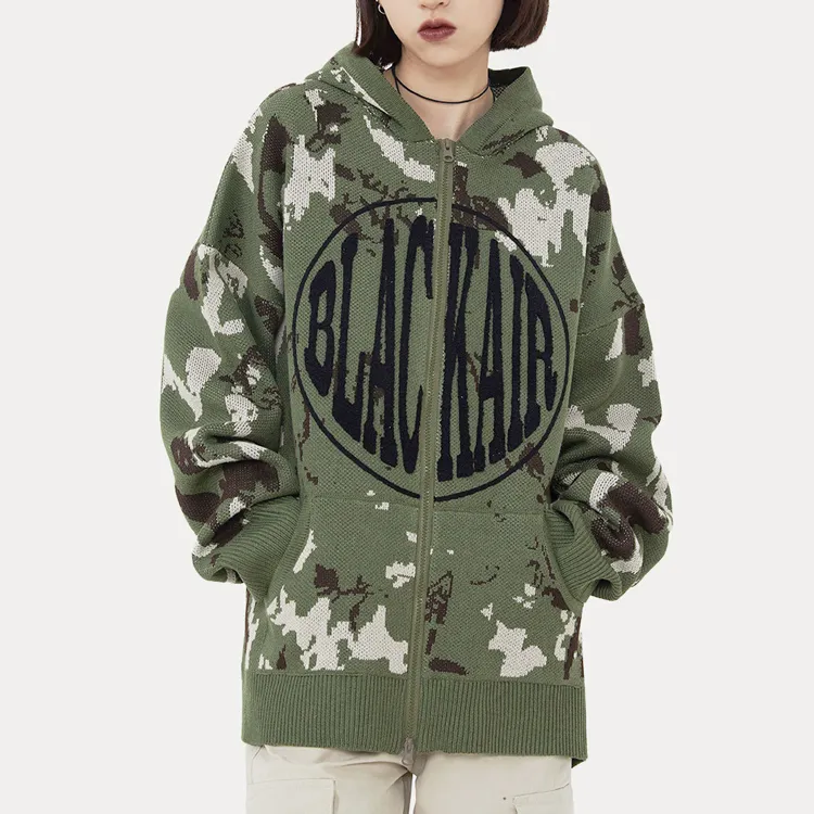 custom-camo-graphic-zip-up-knit-jacket-green-model-showcase