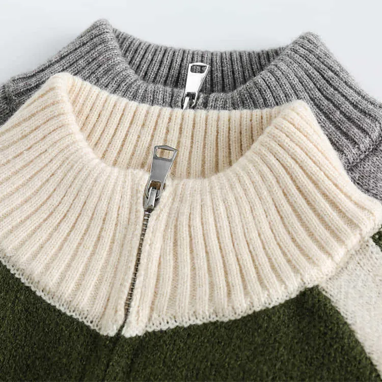 custom-color-block-raglan-knit-jacket-collar-details