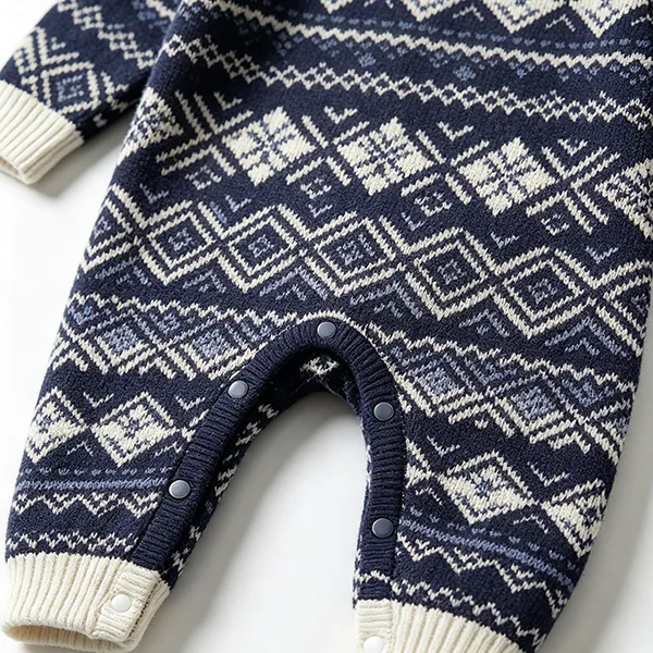 fair-isle-jacquard-baby-romper-raglan-sleeve-knitting-details