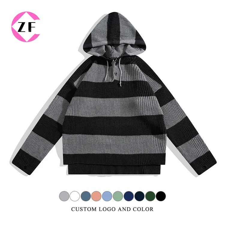 custom-men-s-heavyweight-chunky-ribbed-knit-hoodie-black