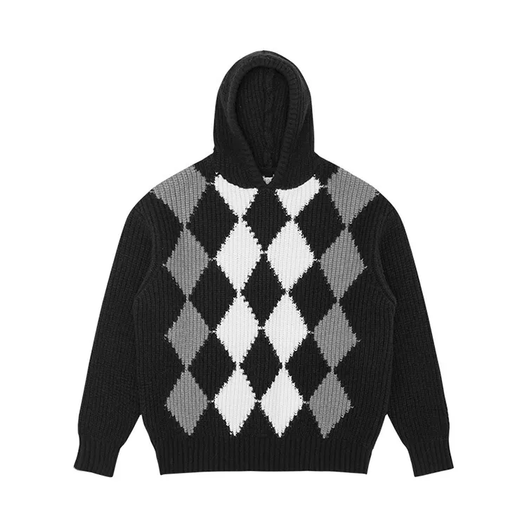 custom-men-s-heavyweight-chunky-ribbed-knit-hoodie-black