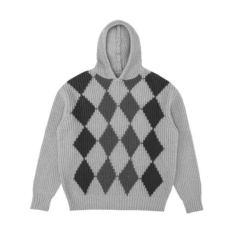 custom-men-s-heavyweight-chunky-ribbed-knit-hoodie-grey