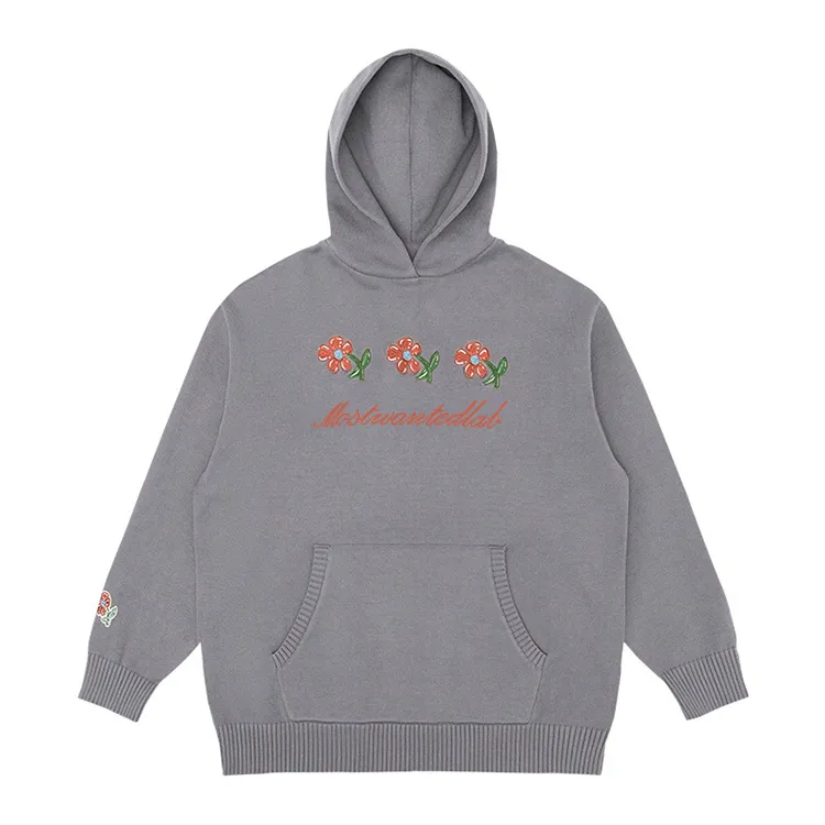 custom-men-s-heavyweight-cotton-knitted-hoodie-grey