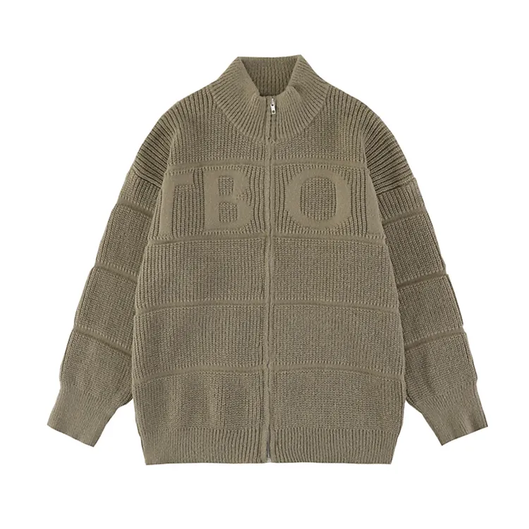 custom-men-s-heavyweight-ribbed-knit-full-zip-jacket-brown