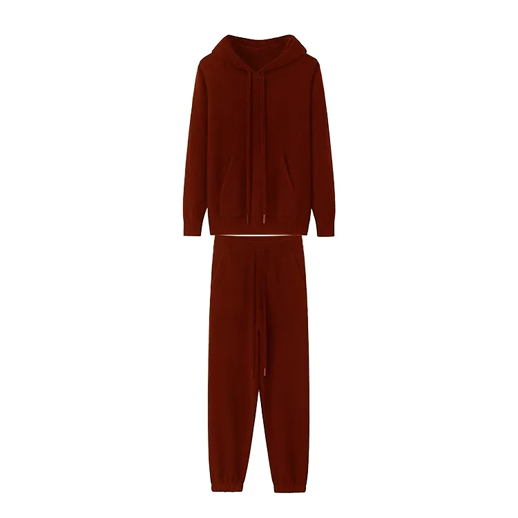 custom-kangaroo-pocket-knit-lounge-set-premium-fit-red