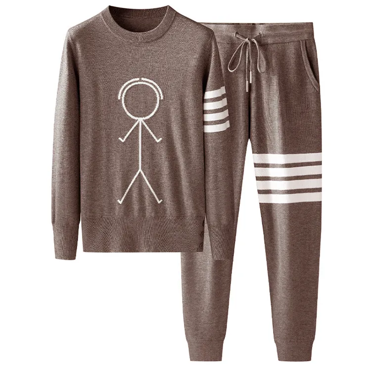 custom-knit-tracksuit-set-striped-preppy-style-brown