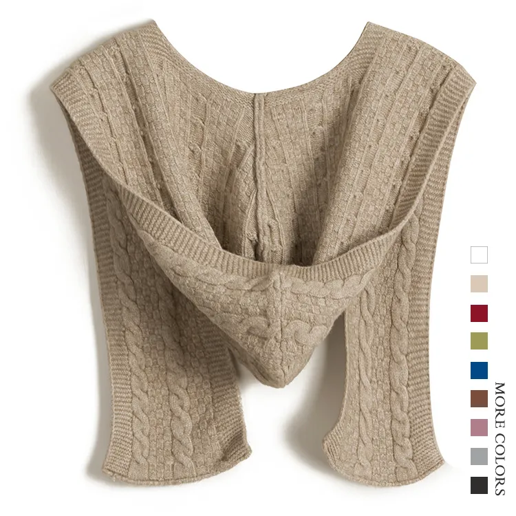custom-hooded-cable-knit-poncho-shawl-wrap