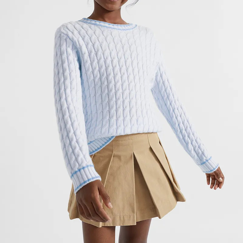 custom-kids-cable-knit-crewneck-sweater-blue