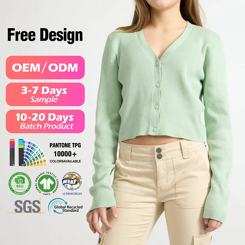custom-kids-cropped-rib-knit-v-neck-cardigan