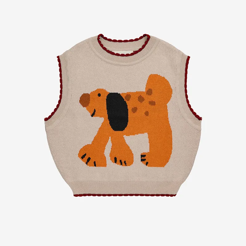 custom-kids-intarsia-graphic-sweater-vest-orange