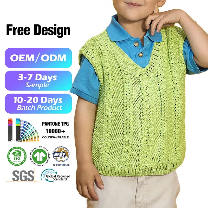 custom-kids-openwork-cable-knit-sweater-vest