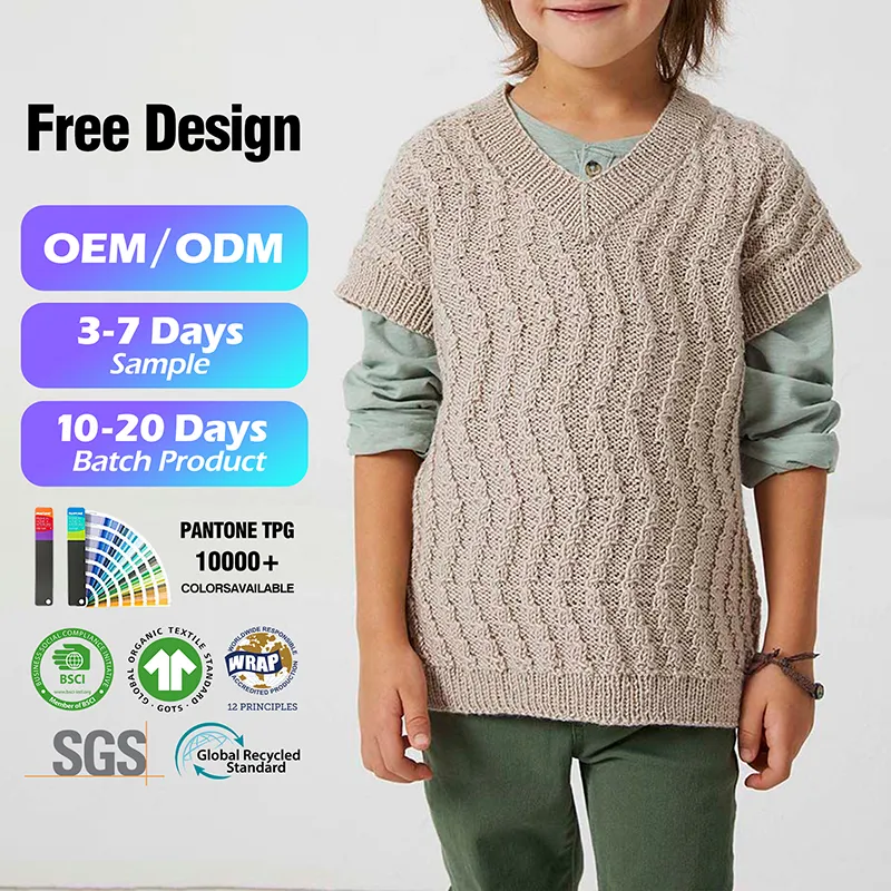 custom-kids-organic-cotton-cable-knit-vest
