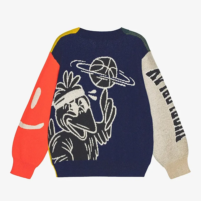 custom-kids-v-neck-graphic-intarsia-cardigan-back