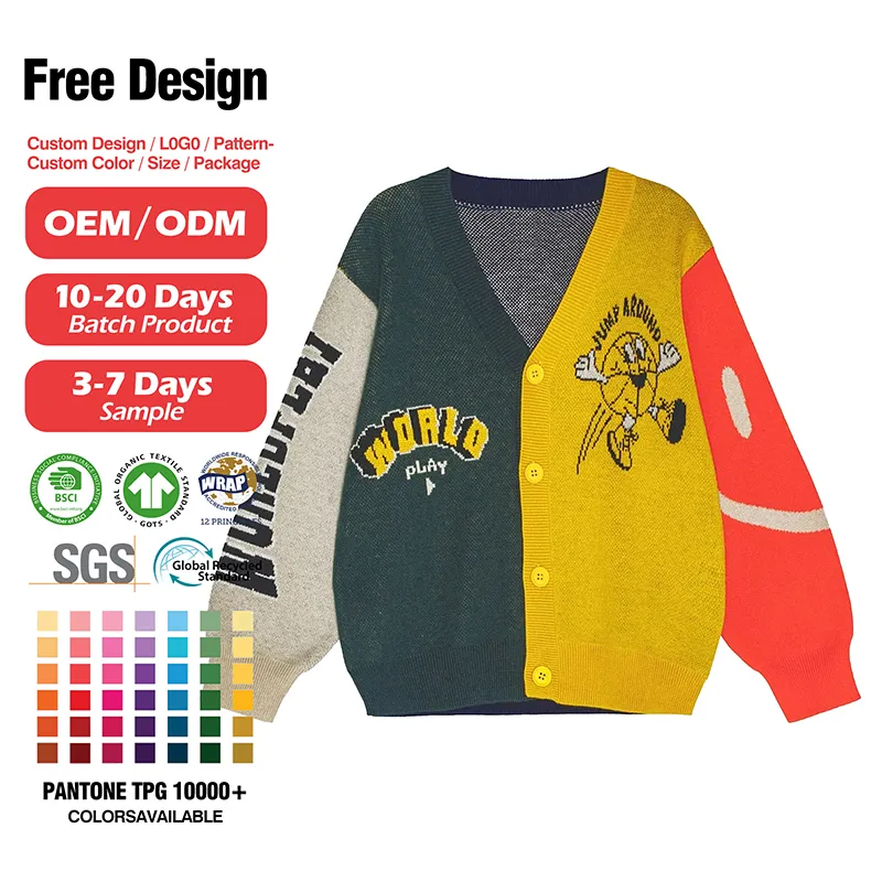 custom-kids-v-neck-graphic-intarsia-cardigan