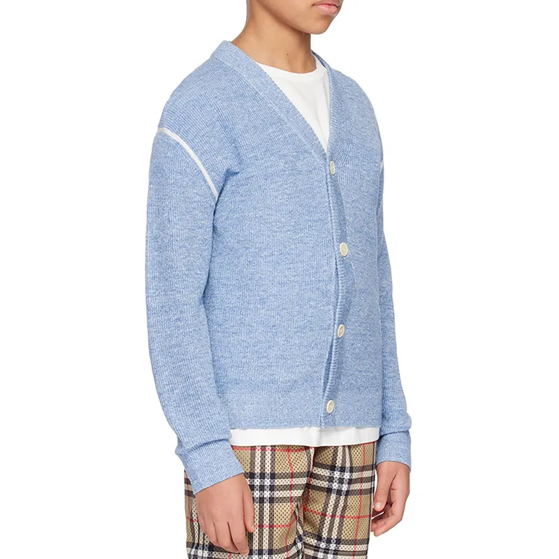 custom-kids-v-neck-ribbed-cardigan-sweater-side