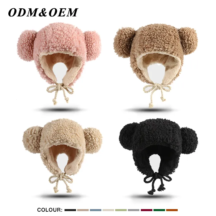 custom-cute-pom-pom-sherpa-fleece-bonnet