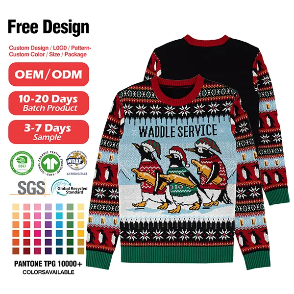 custom-funny-penguin-waddle-christmas-sweater