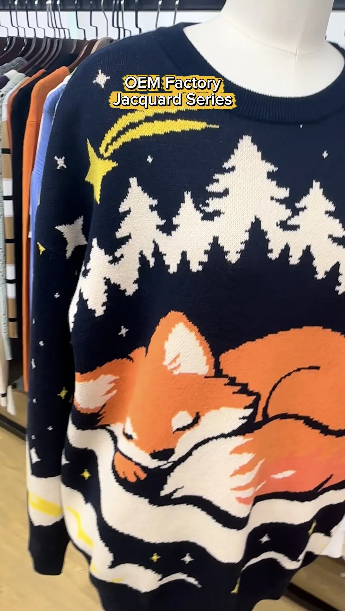 fox-jacquard-sample-custom-sweater-factory