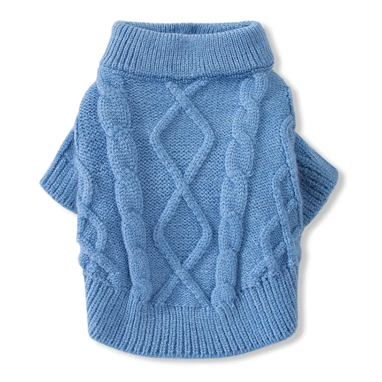 custom-cable-knit-pet-sweater-blue