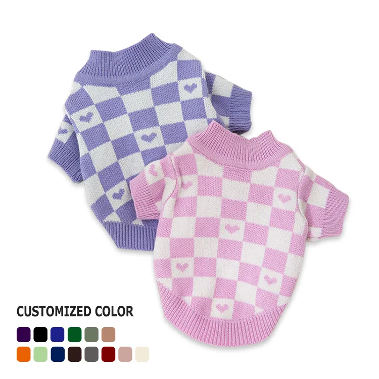 custom-checkerboard-heart-pet-sweater
