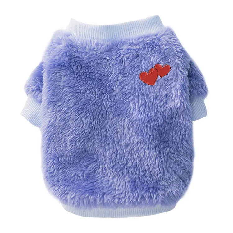 custom-plush-fleece-pet-sweater-blue