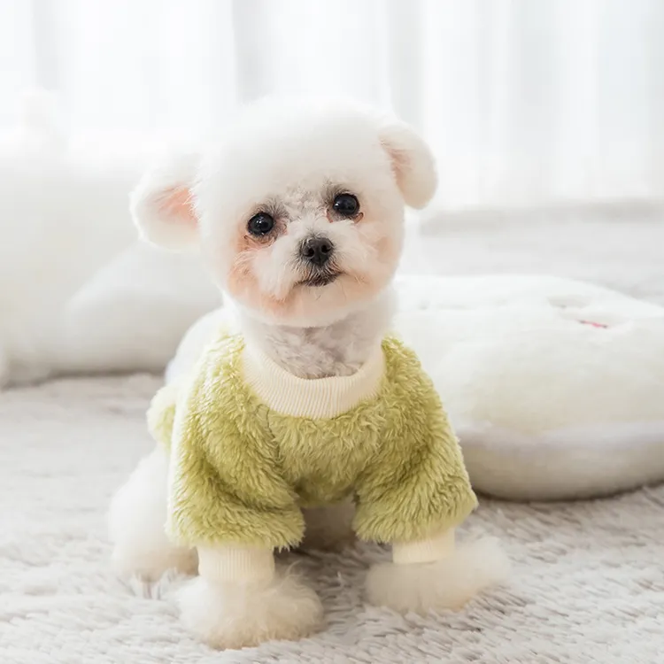 custom-plush-fleece-pet-sweater-model-shot
