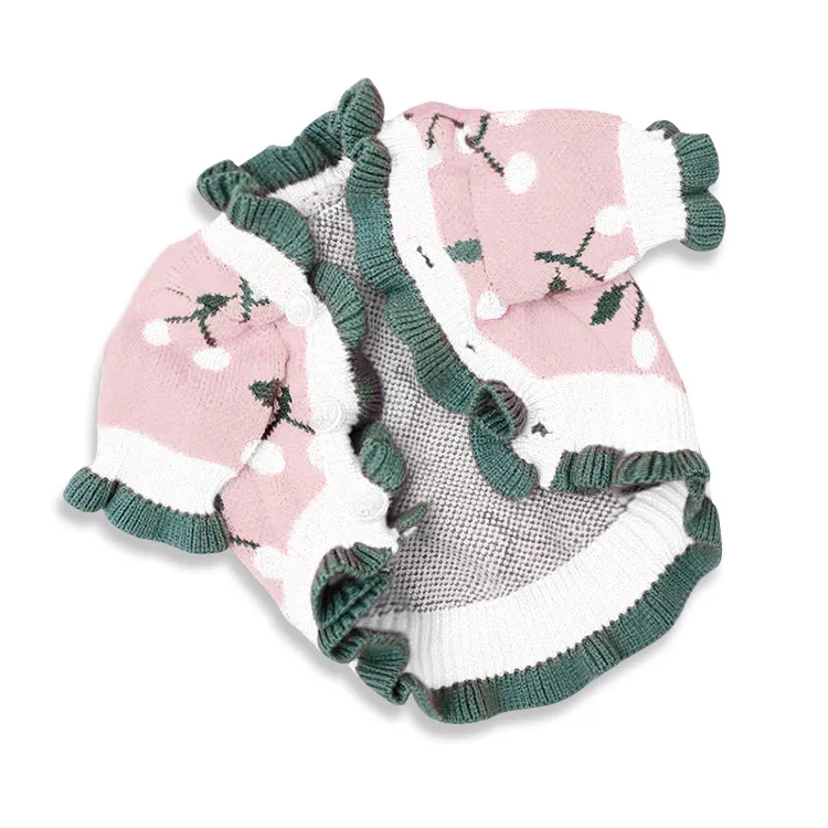 custom-cherry-print-pet-cardigan-light-pink
