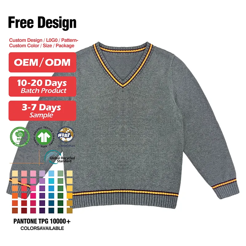 custom-childrens-v-neck-school-uniform-sweater
