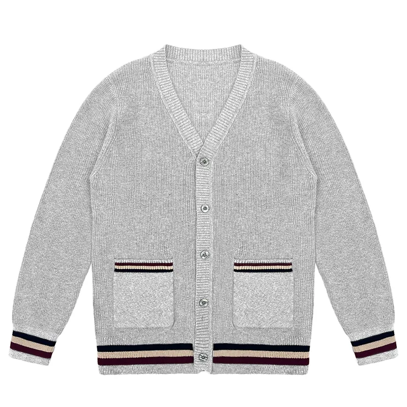 custom-childrens-vneck-button-cardigan-grey